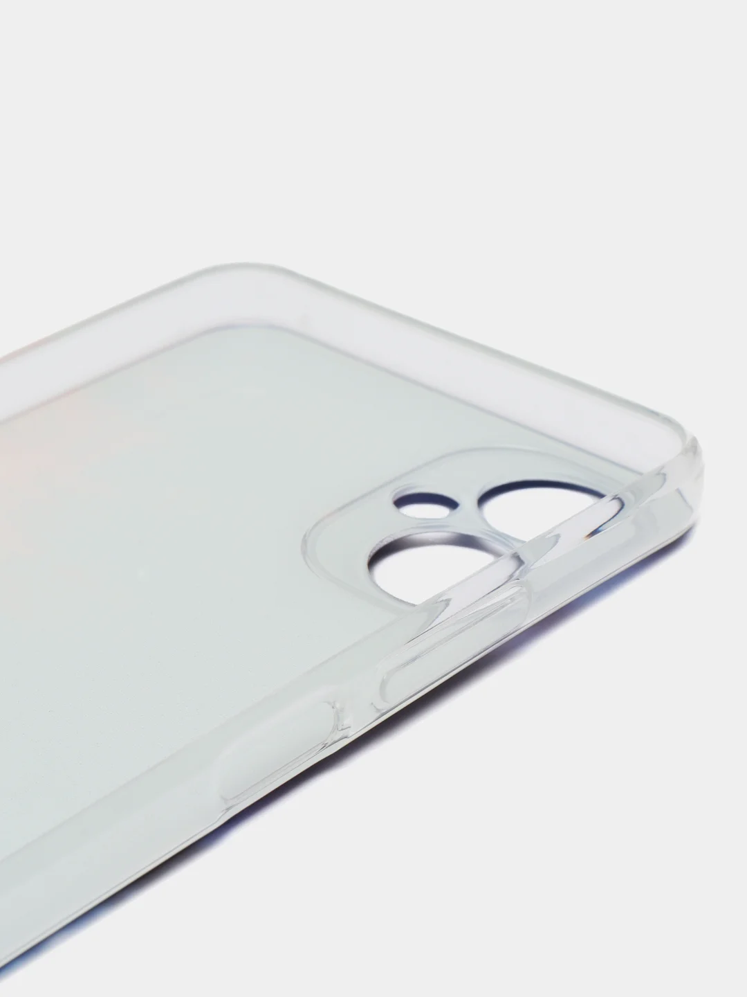 Фиолетовый чехол на Tecno Spark 9 Pro / Текно Спарк 9 Про прозрачный, с рисунком, защита камеры