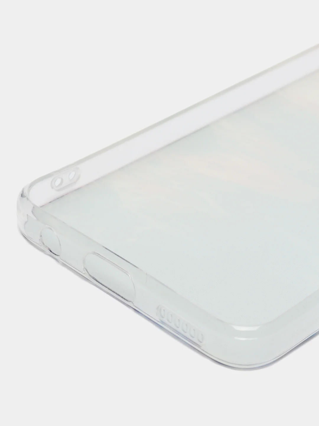 Фиолетовый чехол на Tecno Spark 9 Pro / Текно Спарк 9 Про прозрачный, с рисунком, защита камеры