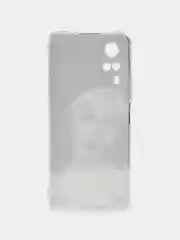 Бронзовый силиконовый чехол на Vivo Y31/Y53s 4G / Виво Y31 прозрачный, с рисунком, защита камеры