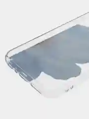 Лазурный силиконовый чехол на Xiaomi Redmi Note 8T / Сяоми Редми Нот 8T прозрачный, с рисунком