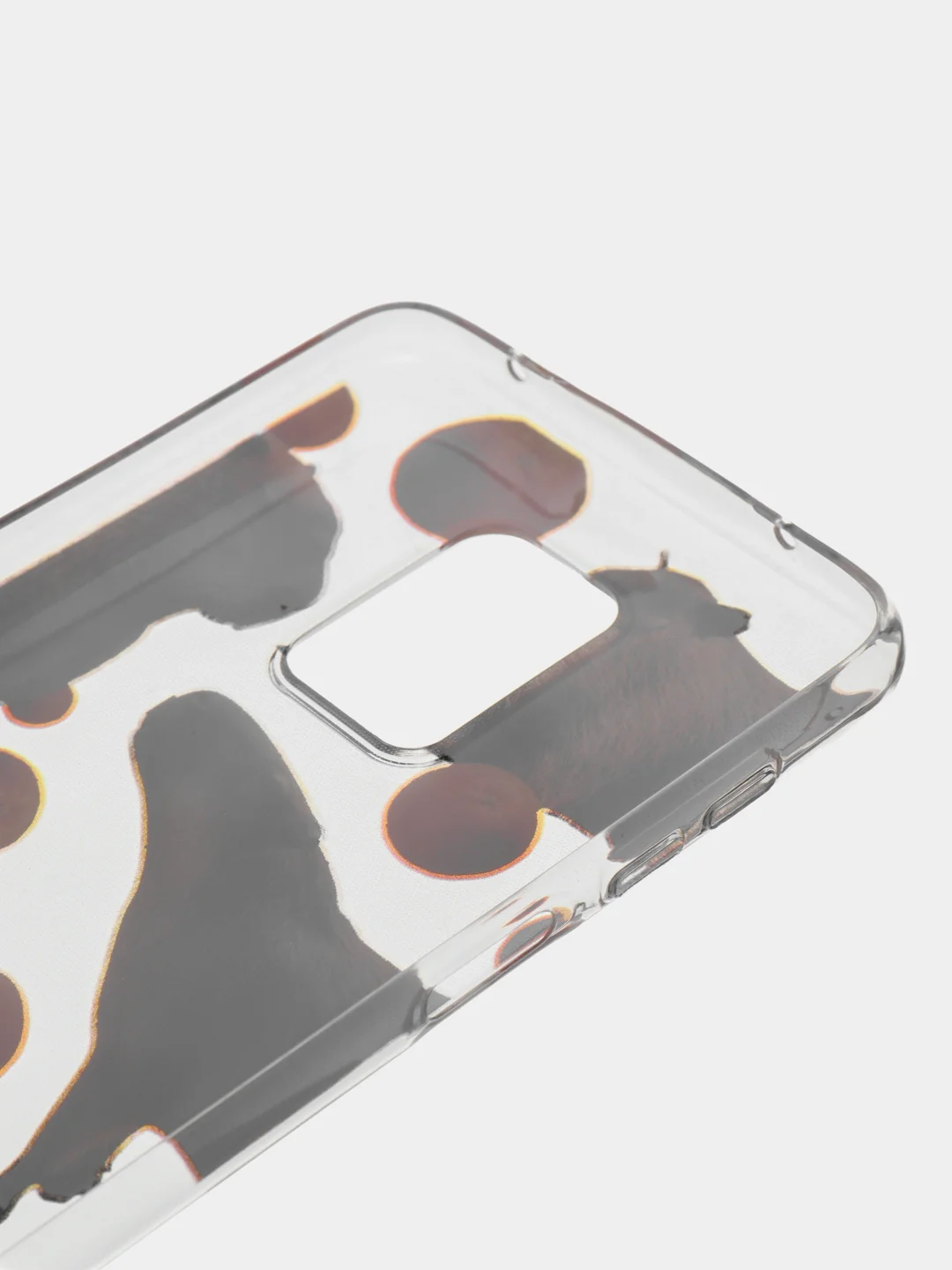 Терракотовый чехол на Xiaomi Redmi Note 9S/9 Pro / Сяоми Редми Нот 9S/9 Про прозрачный, с рисунком