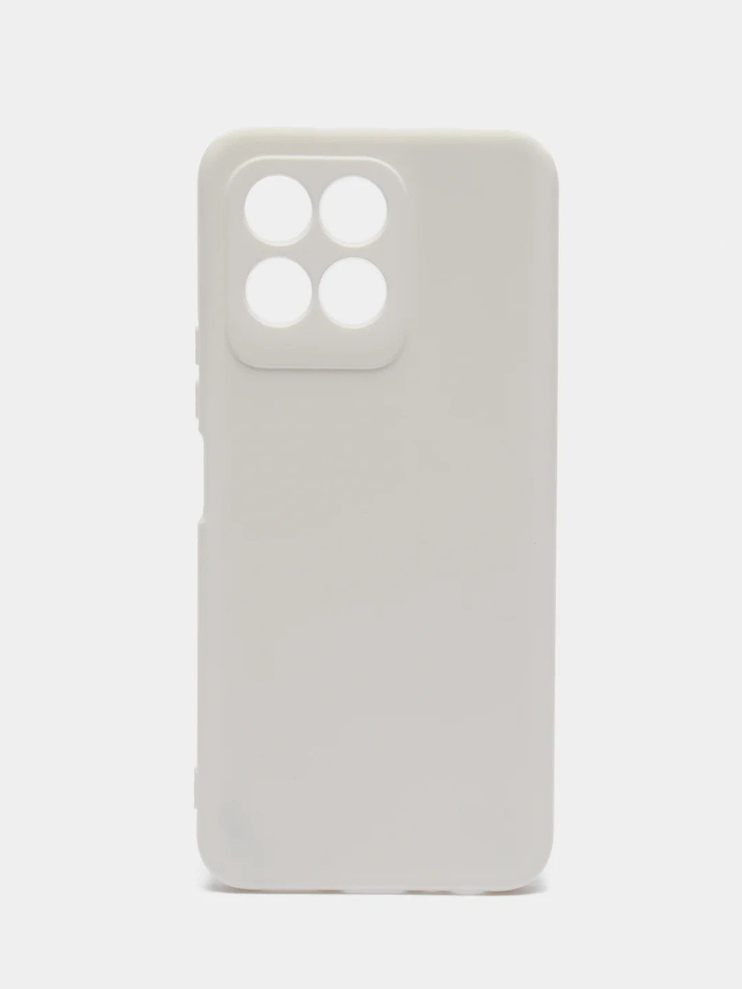 Белый чехол для Honor X6 / Honor X8 5G (VNE-N41) (Хонор Х6 / Икс Х8 5 Джи), Silicone Case