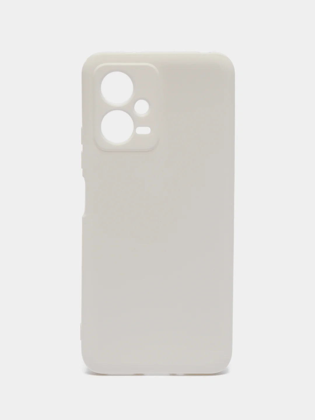Белый чехол для POCO X5 5G (Поко Х5 5 Джи), Silicone case