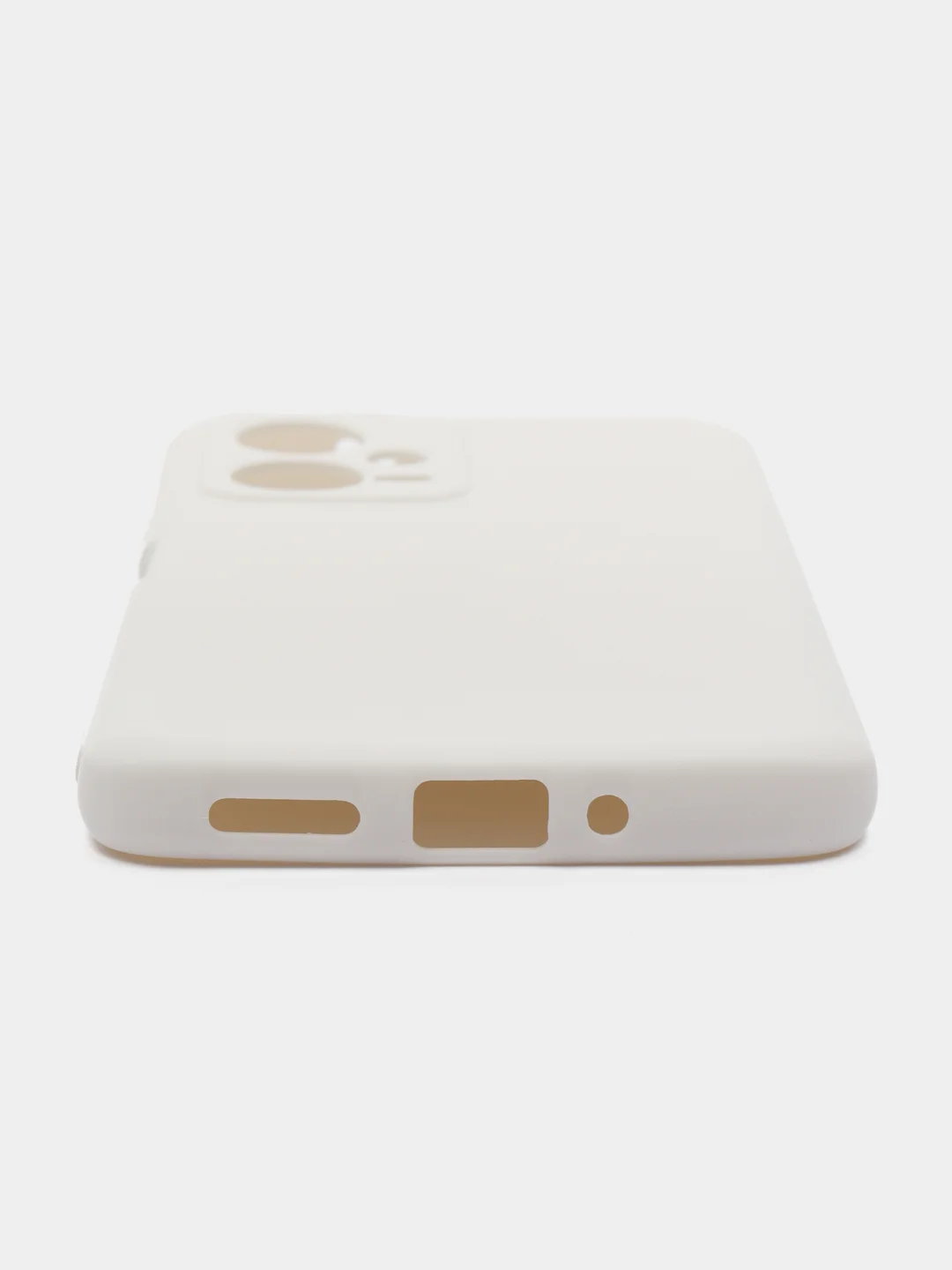 Белый чехол для POCO X5 5G (Поко Х5 5 Джи), Silicone case
