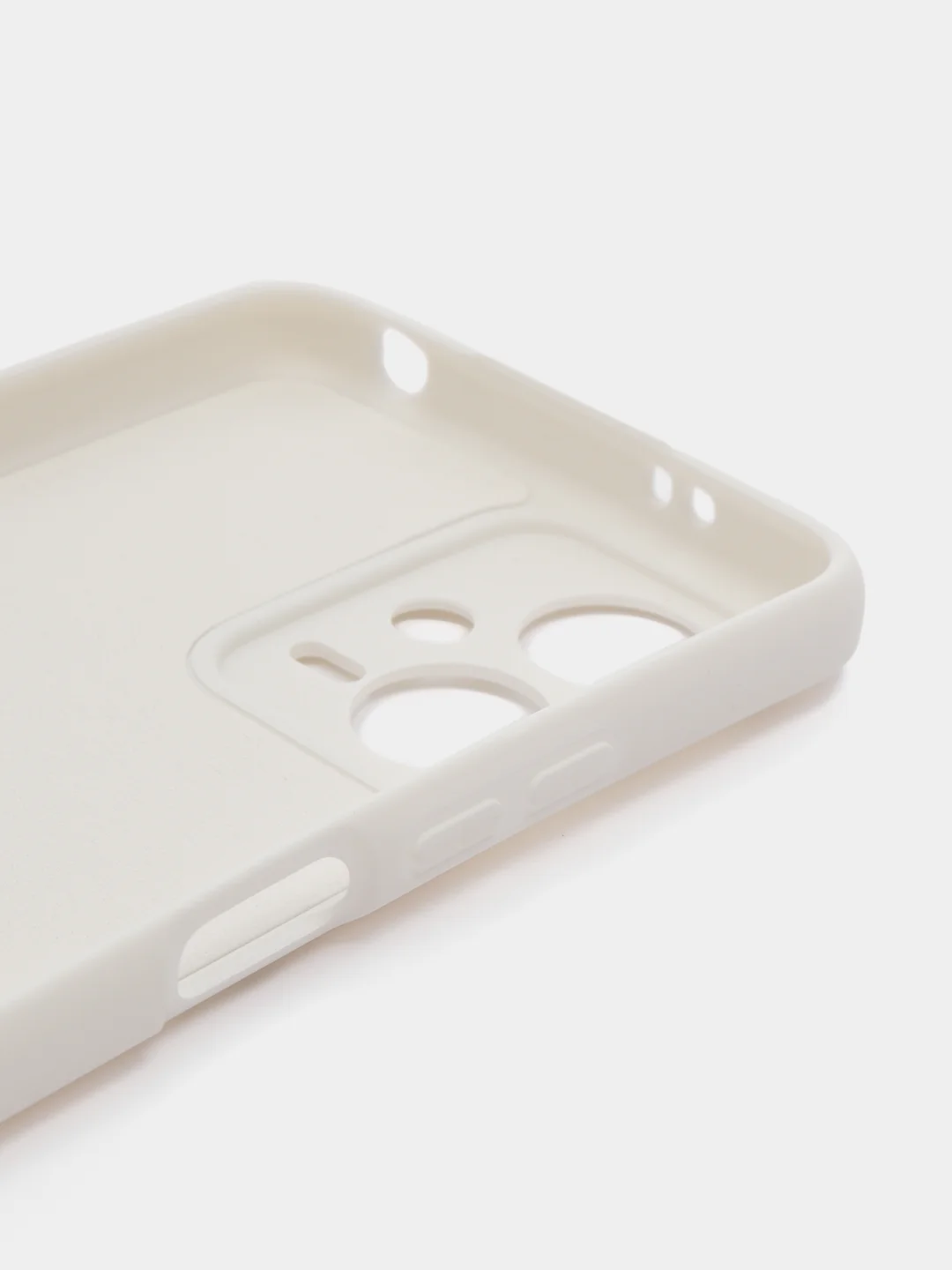Белый чехол для POCO X5 5G (Поко Х5 5 Джи), Silicone case