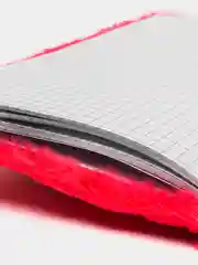 Кораллово-розовый блокнот меховой Обезьяна