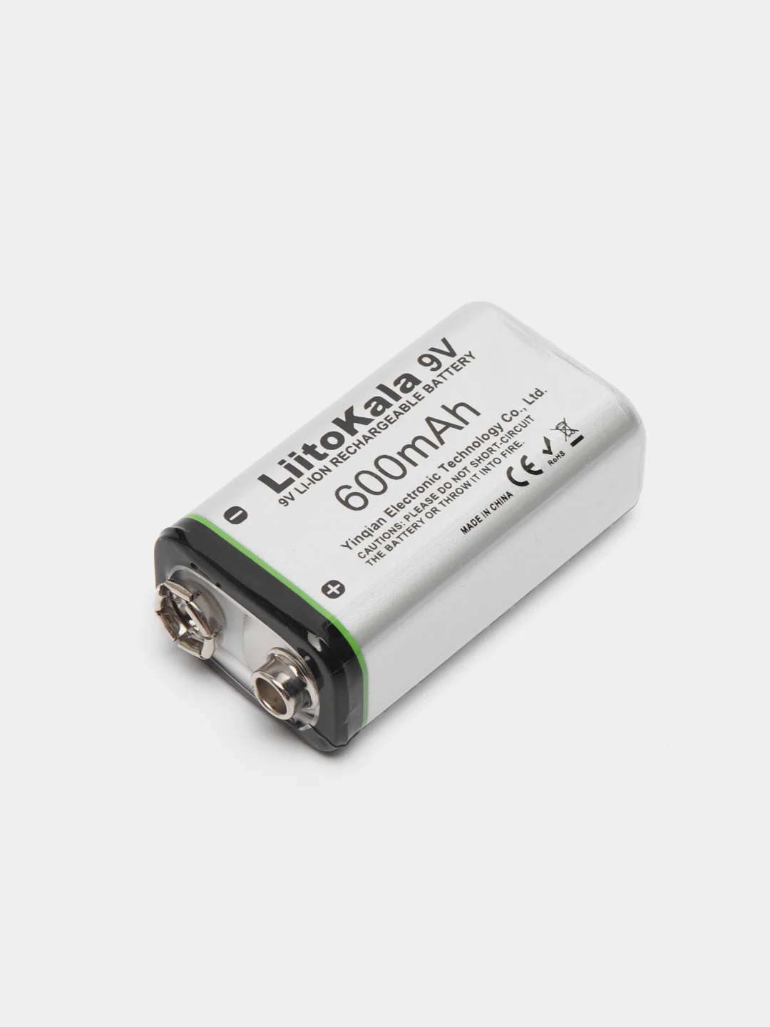 Аккумулятор Крона 600mAh 9V LiitoKala