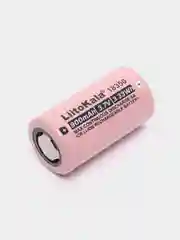 Аккумулятор литий-ионный 18350, 3.7V, 900 mAh, LiitoKala, 18 x 35 мм
