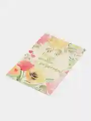 Желтый мини-открытка, 6 х 9 см