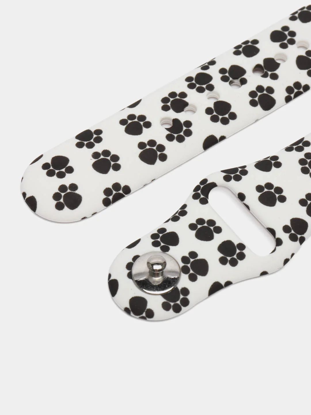 Силиконовый ремешок для Apple Watch с рисунком