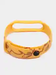 Желтый ремешки с рисунком для Xiaomi Mi Band