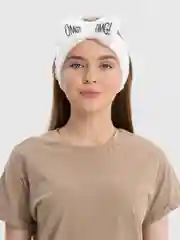 Белый косметическая повязка на голову OMG / повязка бант/ повязка плюшевая / повязка впитывающая