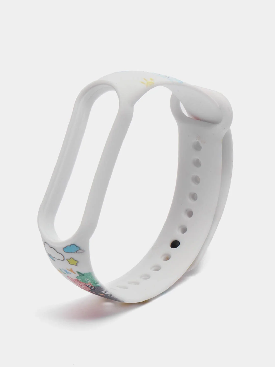 Белый ремешки с рисунком для Xiaomi Mi Band