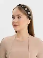 Черный повязка на голову чалма