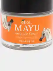 Светло-оранжевый корейский ампульный крем Ekel Ampule Cream, 70 мг
