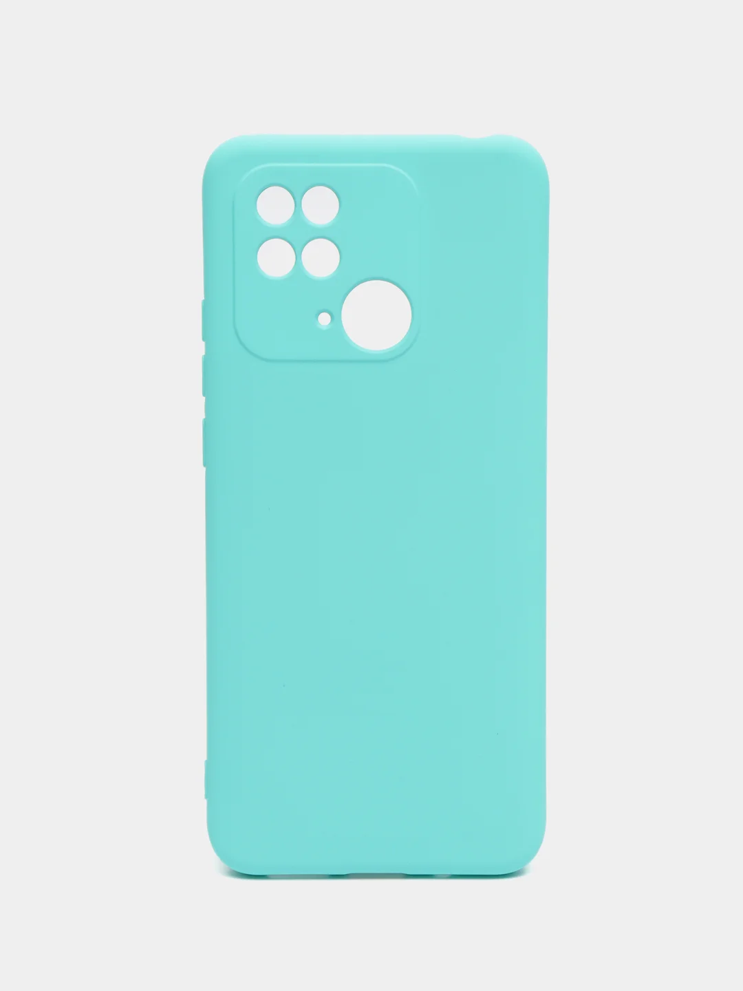 Мятный чехол для Xiaomi Redmi 10C / Poco C40 (Сяоми Редми 10С / Поко С40), с мягкой подкладкой