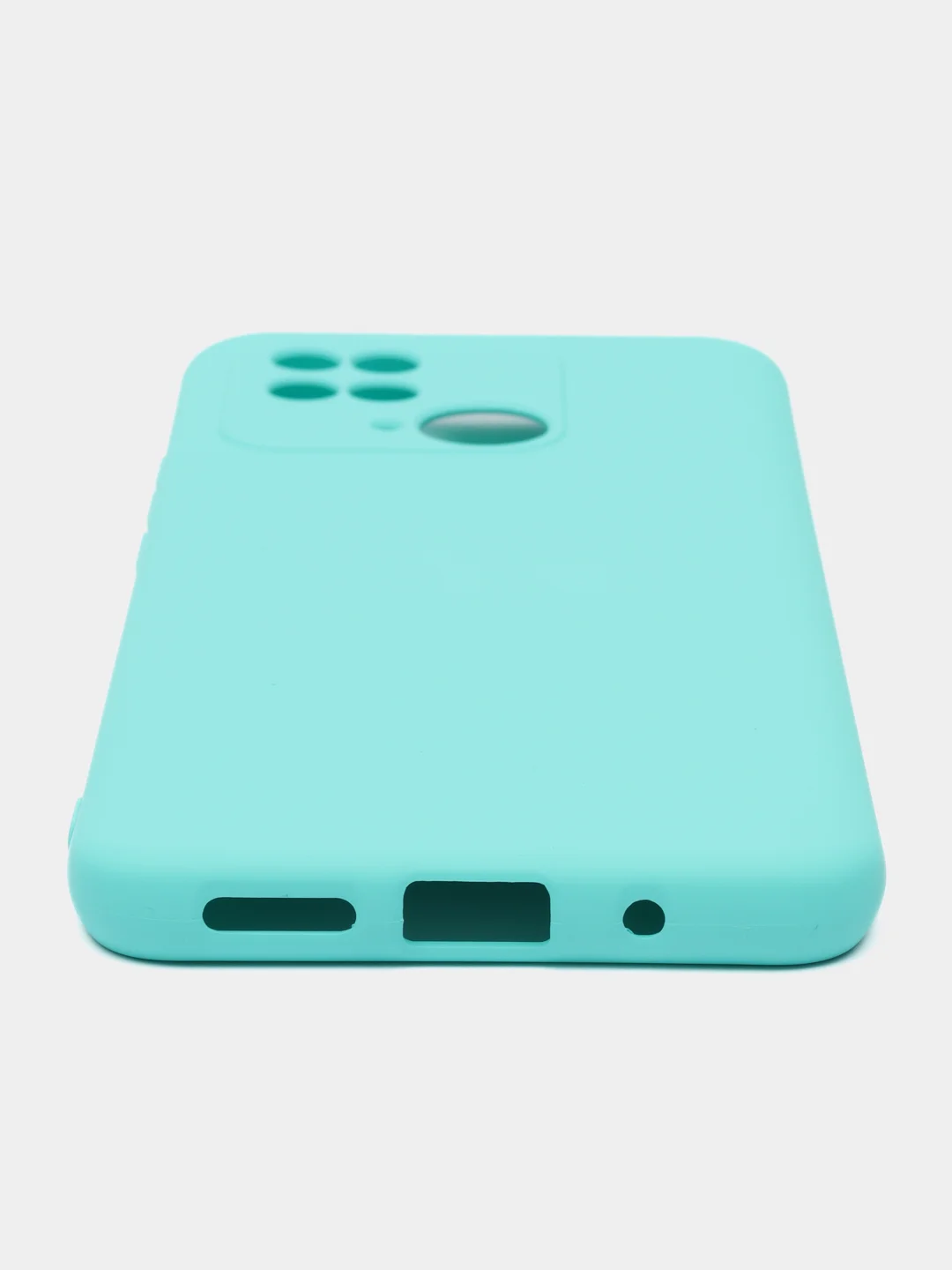 Мятный чехол для Xiaomi Redmi 10C / Poco C40 (Сяоми Редми 10С / Поко С40), с мягкой подкладкой