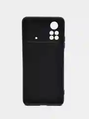Индиго силиконовый чехол для POCO X4 Pro 5G, с принтом, с рисунком (Поко Х4 Про 5г)