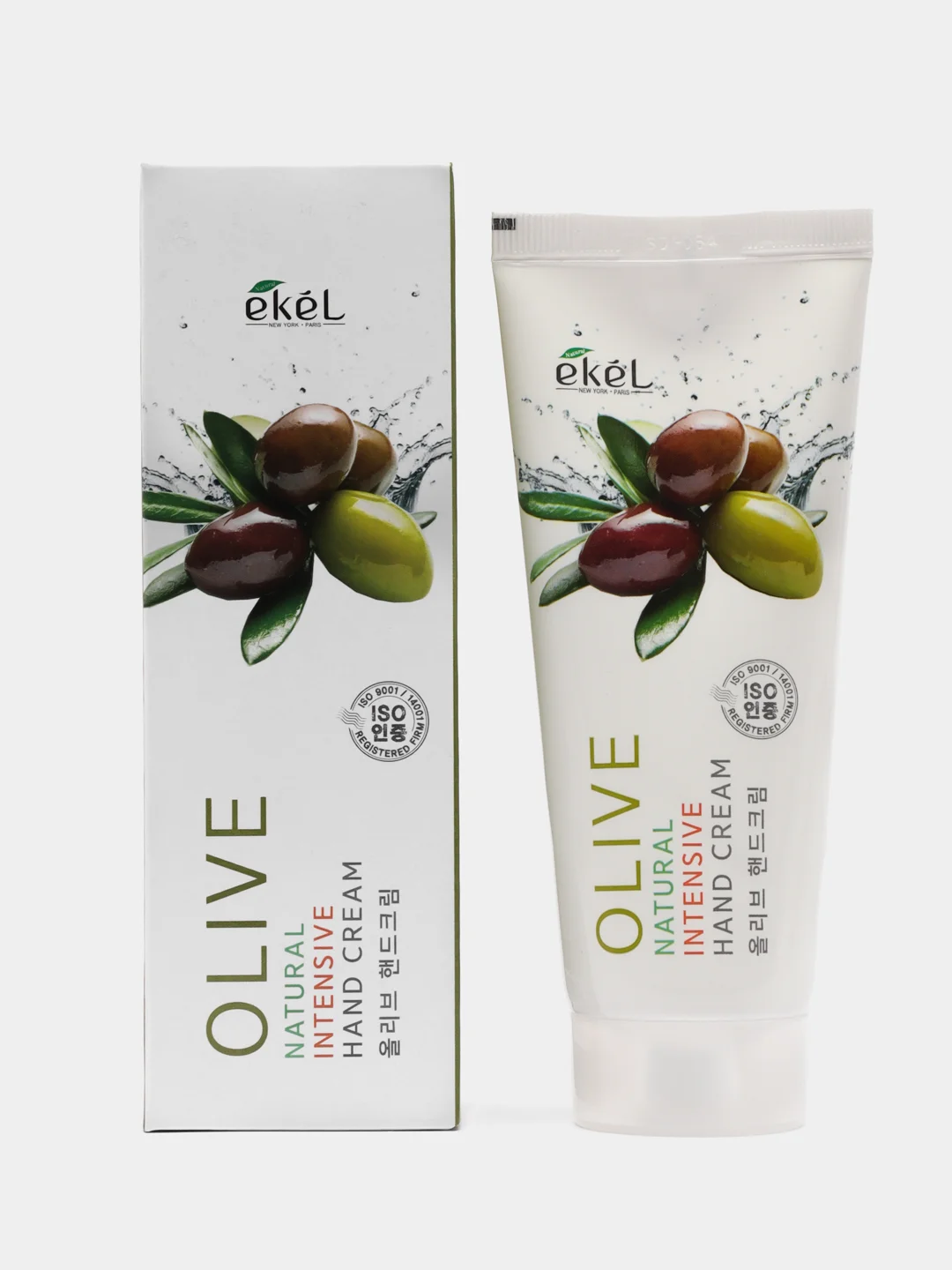 Оливковый корейский крем для рук Ekel Natural Intensive Hand Cream, 100 мл
