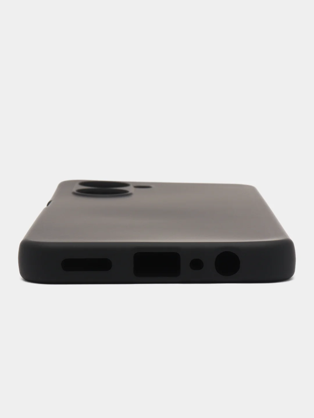 Черный чехол для Realme C33 (Реалми С33), Silicone Case
