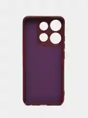 Тёмно-бордовый чехол для Tecno Spark GO 2023 / Infinix Smart 7 (Инфиникс Смарт 7), Silicone case