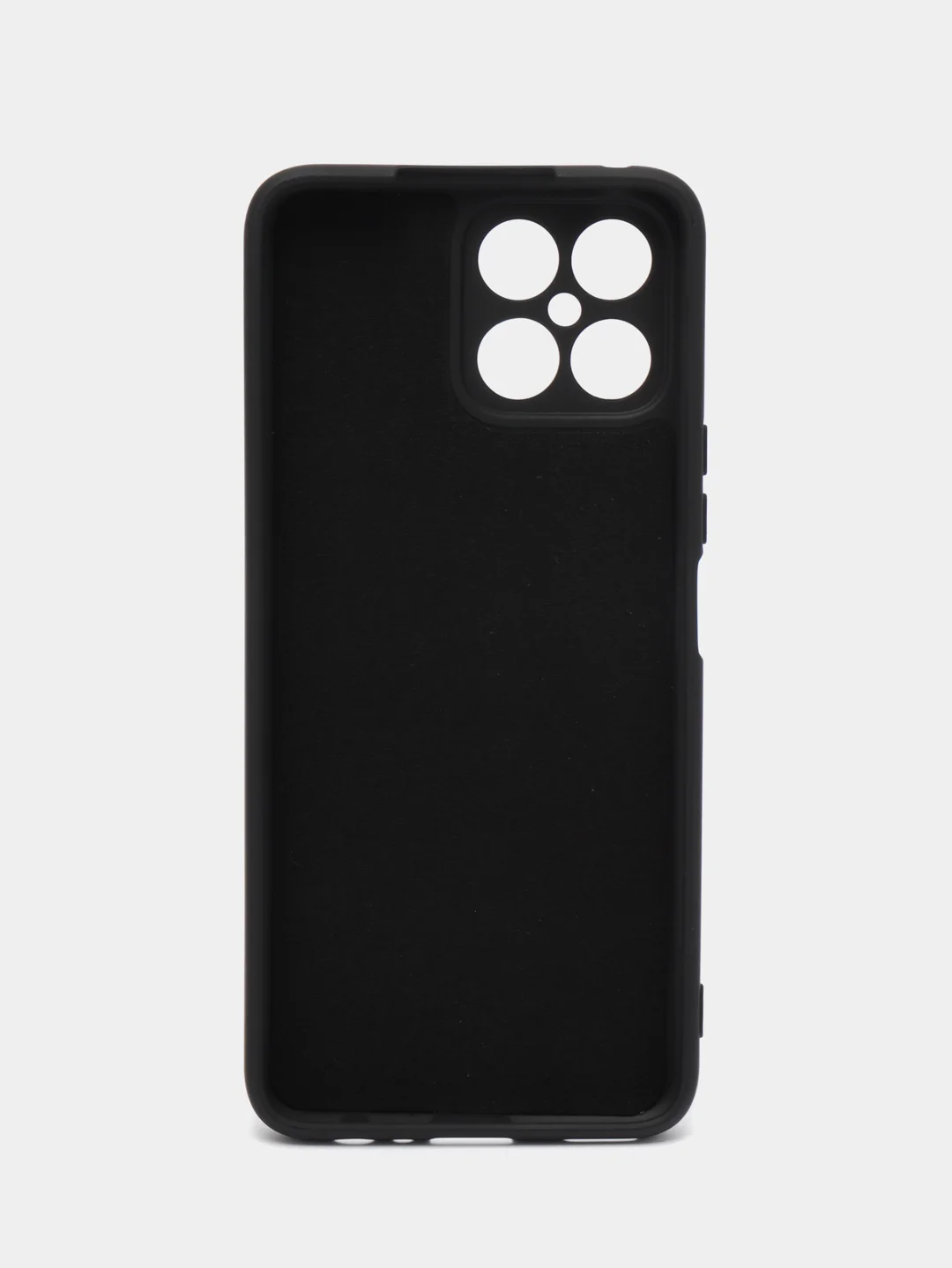 Черный чехол для Honor X8 4G (Хонор Х8 4Г / Икс 8 / Х8 4 Джи), Silicone Case