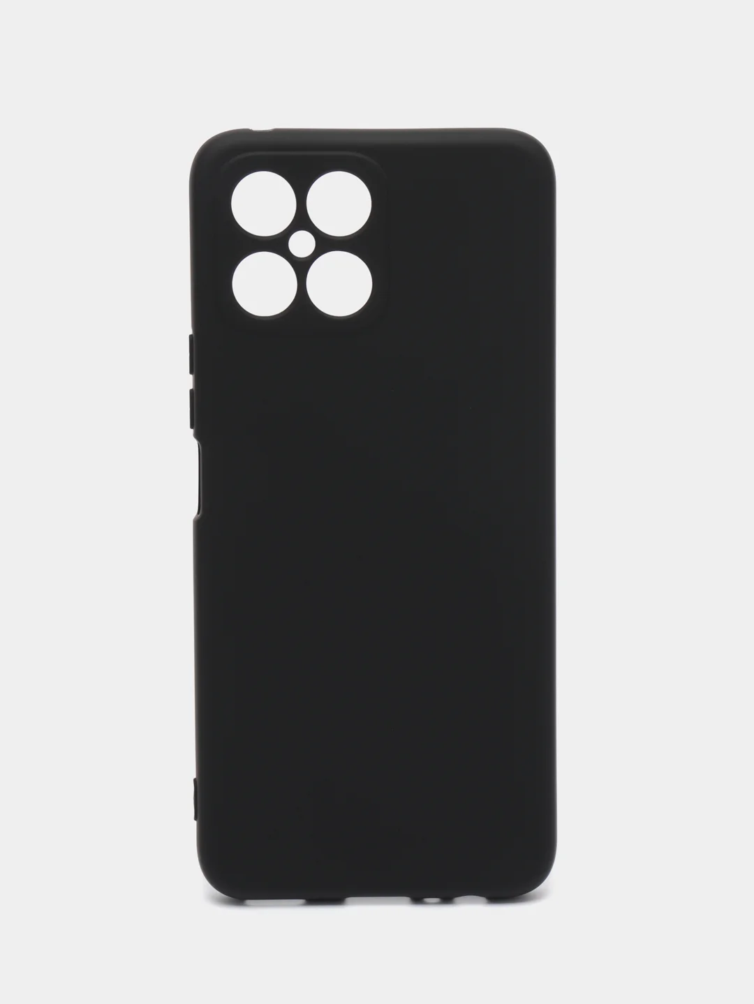 Черный чехол для Honor X8 4G (Хонор Х8 4Г / Икс 8 / Х8 4 Джи), Silicone Case
