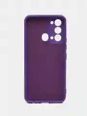 Фиолетовый чехол для Itel Vision 3 (Ител Вижен 3), c мягкой подкладкой
