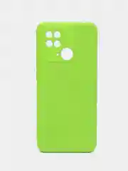 Лайм чехол для Xiaomi Redmi 10C / Poco C40 (Сяоми Редми 10С / Поко С40), с мягкой подкладкой