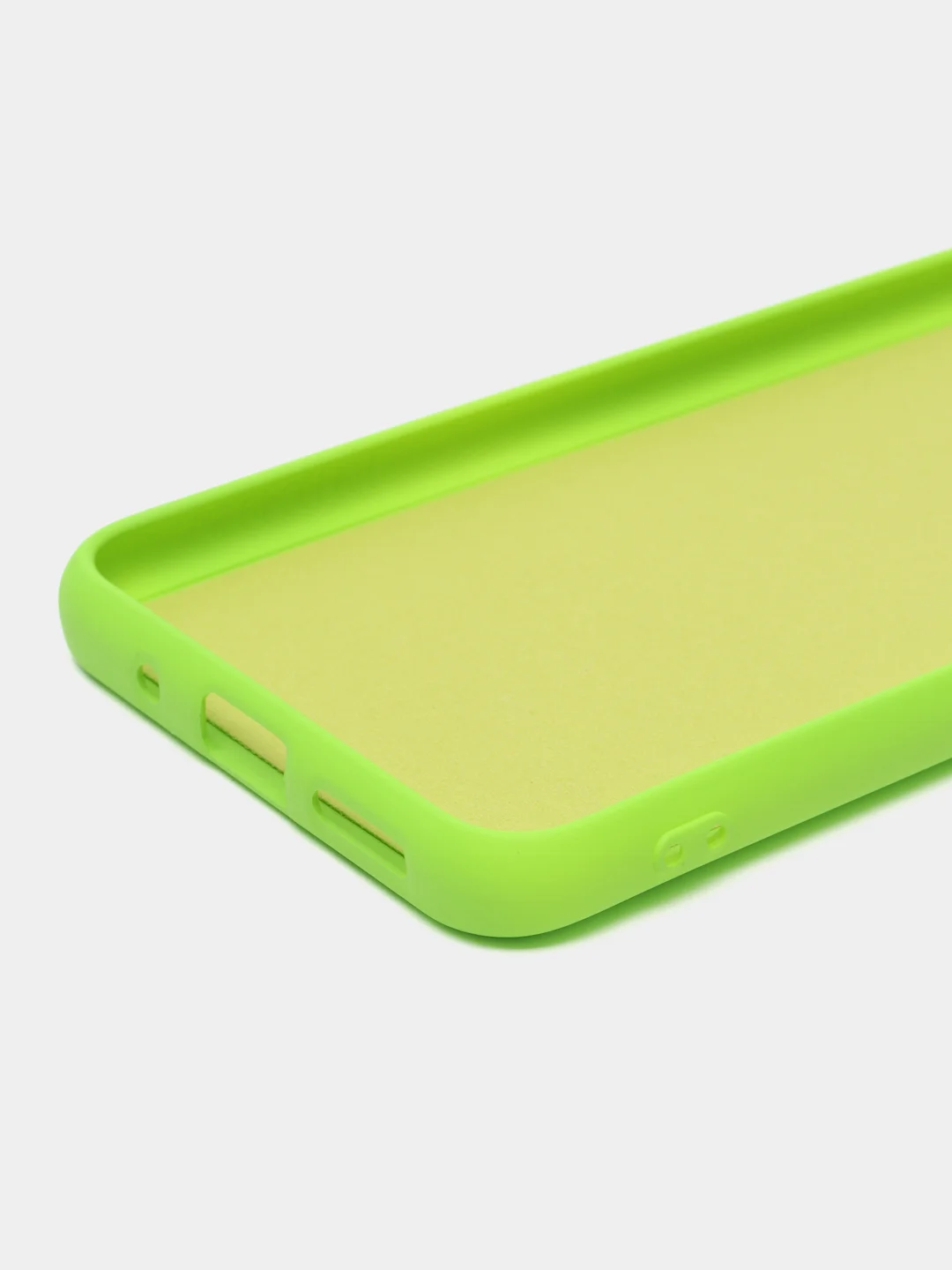 Лайм чехол для Xiaomi Redmi 10C / Poco C40 (Сяоми Редми 10С / Поко С40), с мягкой подкладкой