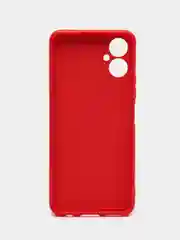 Багровый силиконовый чехол для Tecno Camon 19 Neo (Техно Камон 19 Нео), Silicone Cover с мягкой подкладкой