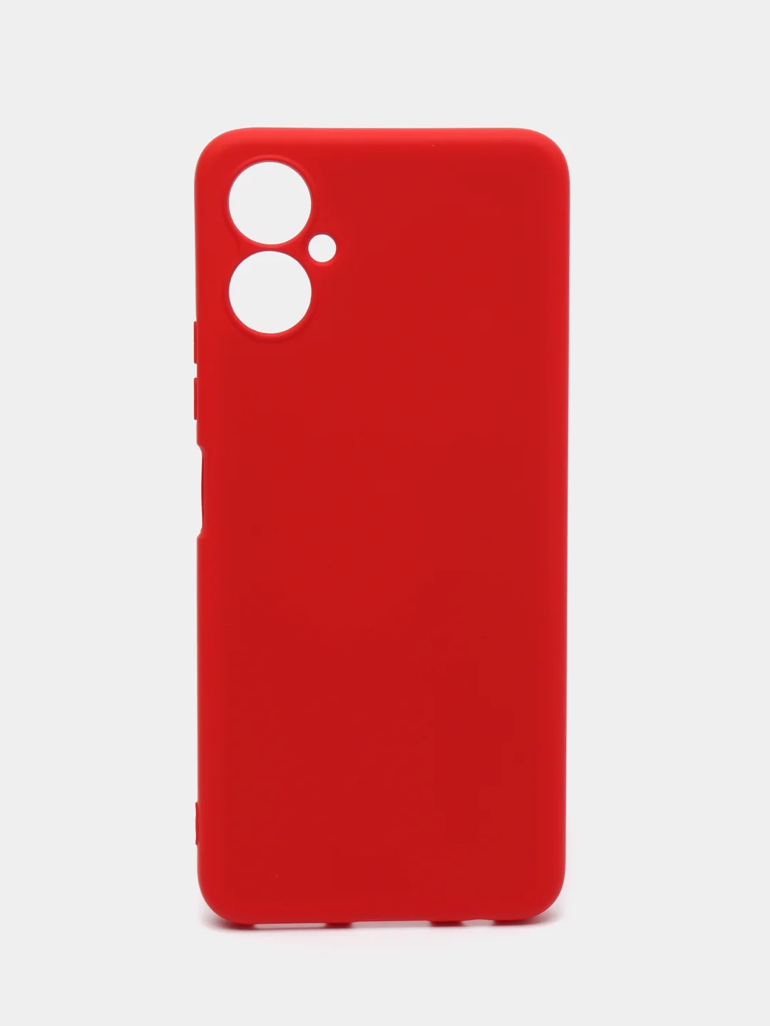 Багровый силиконовый чехол для Tecno Camon 19 Neo (Техно Камон 19 Нео), Silicone Cover с мягкой подкладкой