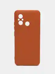 Коричневый чехол для Xiaomi Redmi 12C / Poco C55 (Сяоми Редми 12С/Поко С65), Silicone Case
