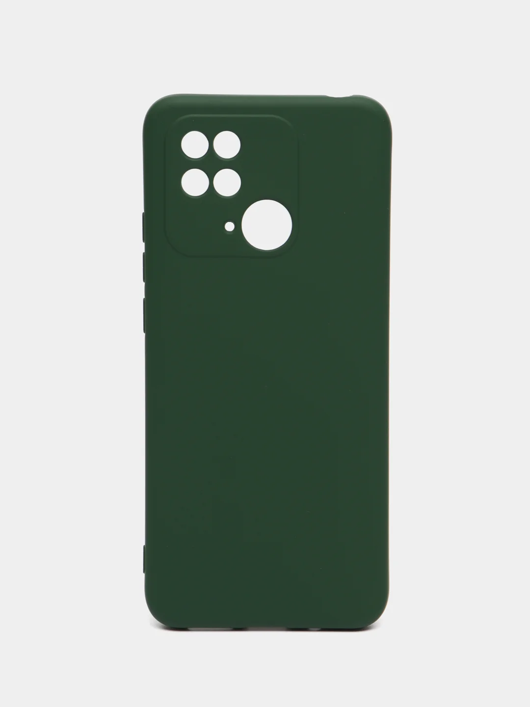 Зеленый чехол для Xiaomi Redmi 10C / Poco C40 (Сяоми Редми 10С / Поко С40), с мягкой подкладкой