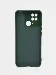 Зеленый чехол для Xiaomi Redmi 10C / Poco C40 (Сяоми Редми 10С / Поко С40), с мягкой подкладкой