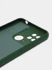 Зеленый чехол для Xiaomi Redmi 10C / Poco C40 (Сяоми Редми 10С / Поко С40), с мягкой подкладкой