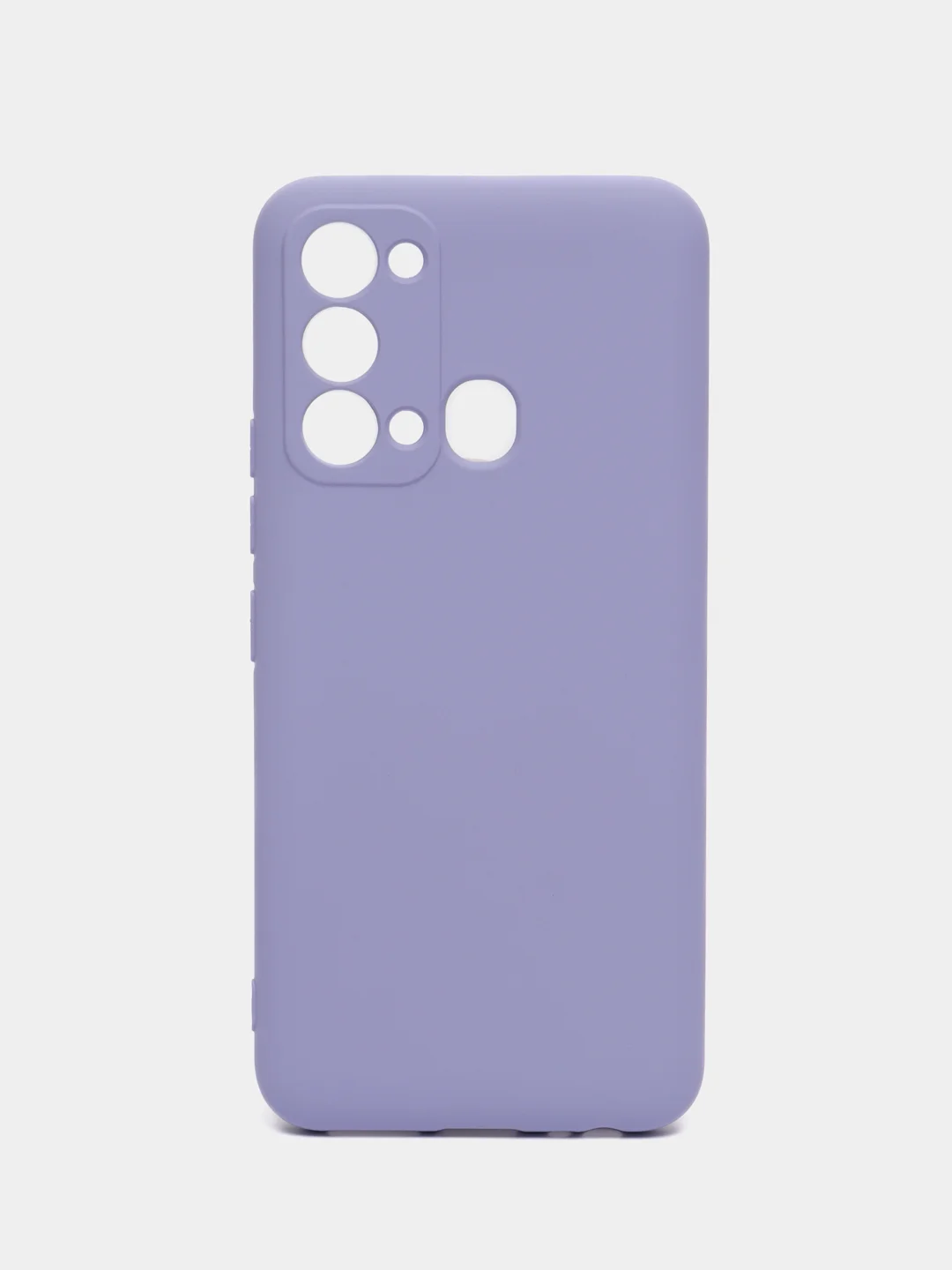 Лавандовый чехол для Itel Vision 3 (Ител Вижен 3), c мягкой подкладкой