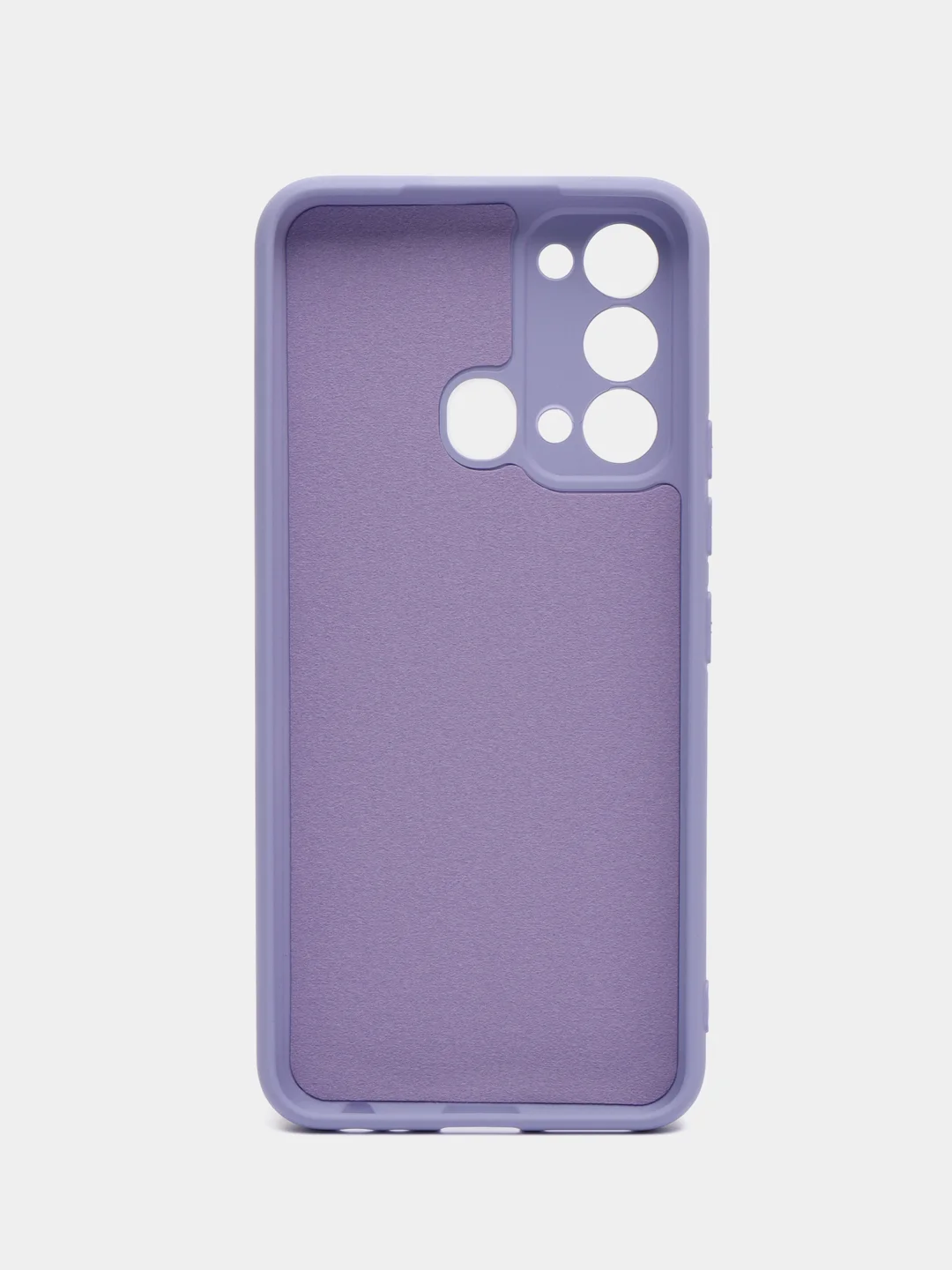 Лавандовый чехол для Itel Vision 3 (Ител Вижен 3), c мягкой подкладкой