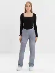 Синий брюки женские