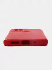 Багровый чехол для Xiaomi Redmi 10C / Poco C40 (Сяоми Редми 10С / Поко С40), с мягкой подкладкой