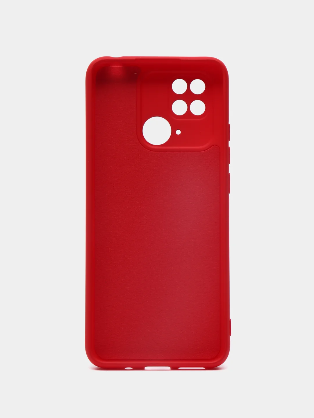 Багровый чехол для Xiaomi Redmi 10C / Poco C40 (Сяоми Редми 10С / Поко С40), с мягкой подкладкой