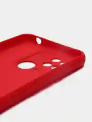 Багровый чехол для Xiaomi Redmi 10C / Poco C40 (Сяоми Редми 10С / Поко С40), с мягкой подкладкой
