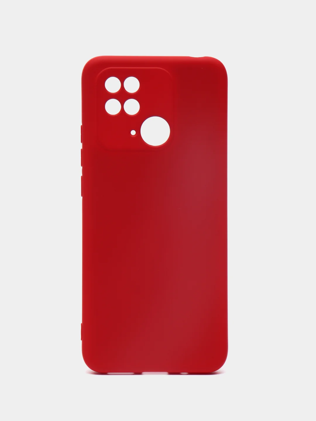 Багровый чехол для Xiaomi Redmi 10C / Poco C40 (Сяоми Редми 10С / Поко С40), с мягкой подкладкой