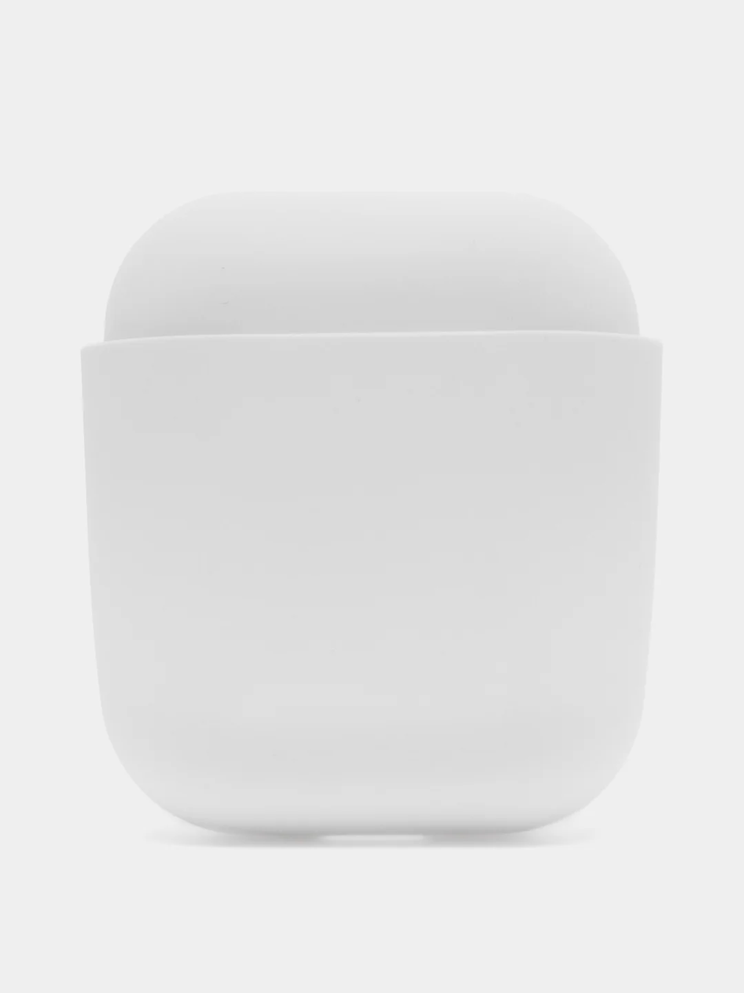 Белый силиконовый чехол для наушников AirPods 2, 3, Pro, Pro 2