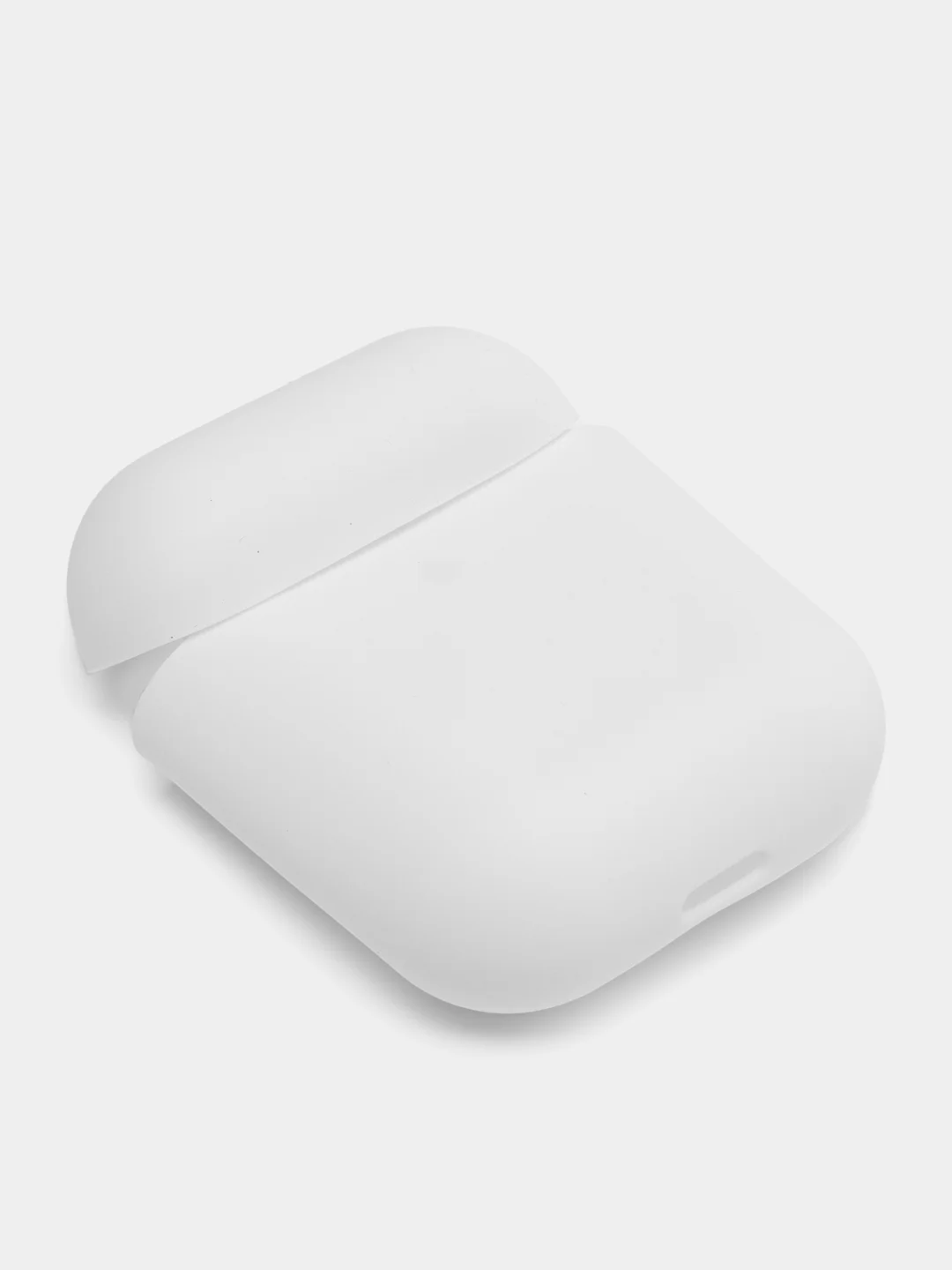 Белый силиконовый чехол для наушников AirPods 2, 3, Pro, Pro 2