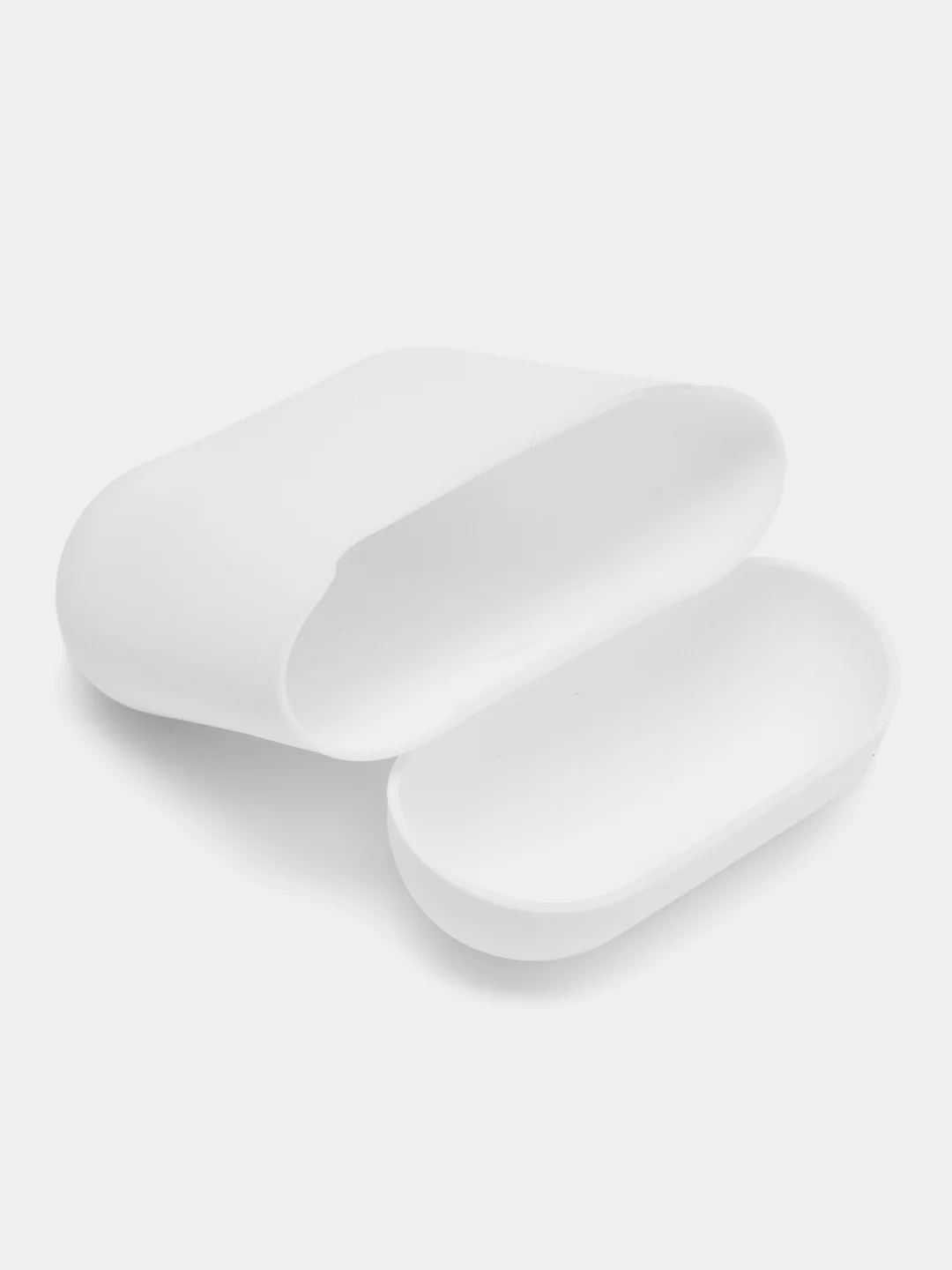 Белый силиконовый чехол для наушников AirPods 2, 3, Pro, Pro 2