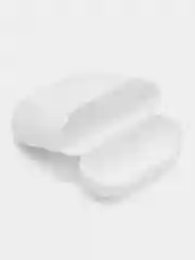 Белый силиконовый чехол для наушников AirPods 2, 3, Pro, Pro 2