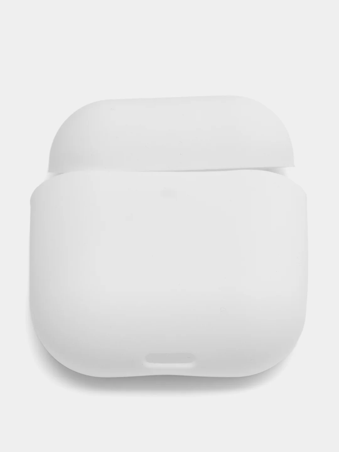 Белый силиконовый чехол для наушников AirPods 2, 3, Pro, Pro 2