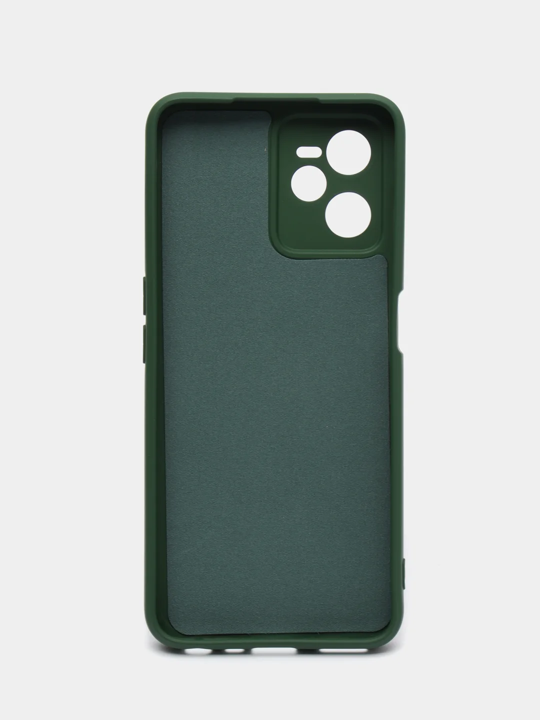 Зеленый чехол для Realme C35 / Narzo 50A Prime (Реалми С35 / Нарзо 50А Прайм), Silicone Case