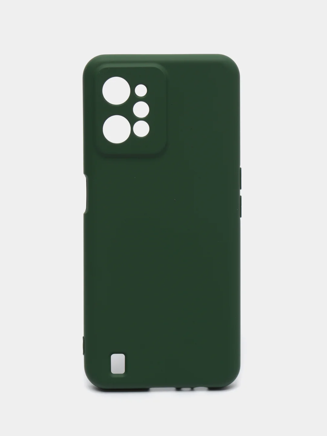 Зеленый чехол для Realme C31 (Реалми С31), Silicone Case